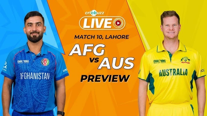 Afghanistan Vs Australia Live Match Today