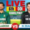 Bangladesh Vs New Zealand Live Match Today