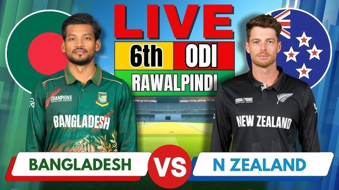 Bangladesh Vs New Zealand Live Match Today