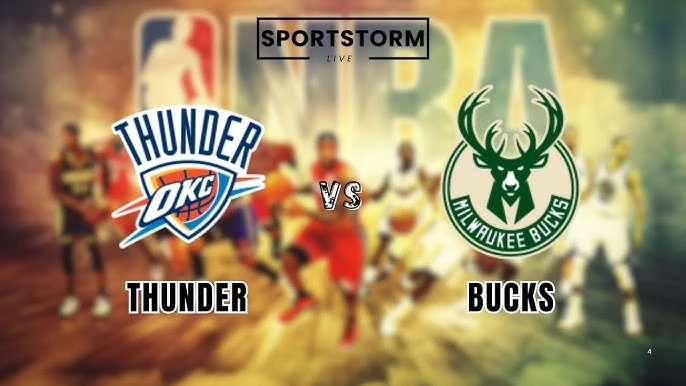 Bucks vs Thunder live score