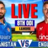 England Vs Afghanistan Live Match Today