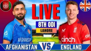 England Vs Afghanistan Live Match Today
