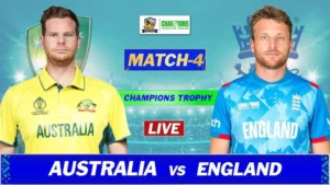 England Vs Australia Live Match Today