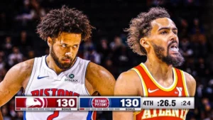 Hawks vs Pistons Live News