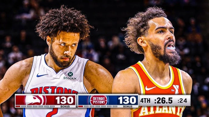 Hawks vs Pistons Live News