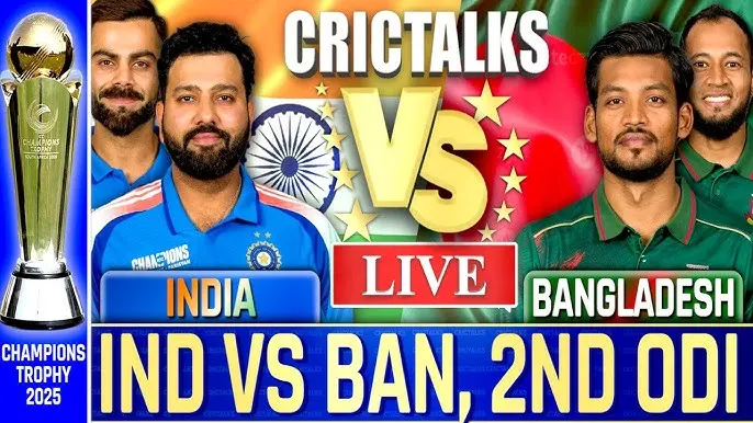 India Vs Bangladesh Live Match Today