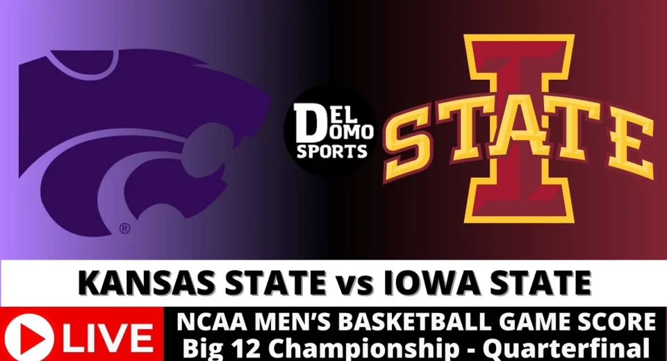 Iowa state vs Kansas live today