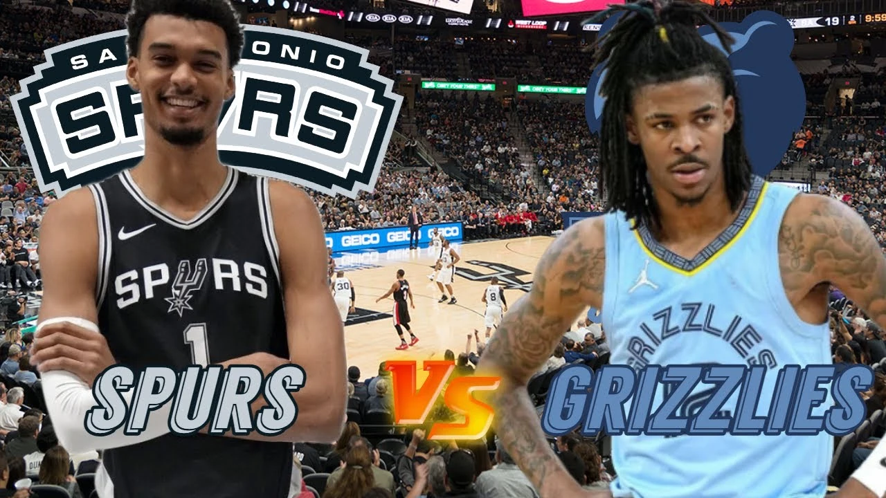 spurs vs grizzlies live today